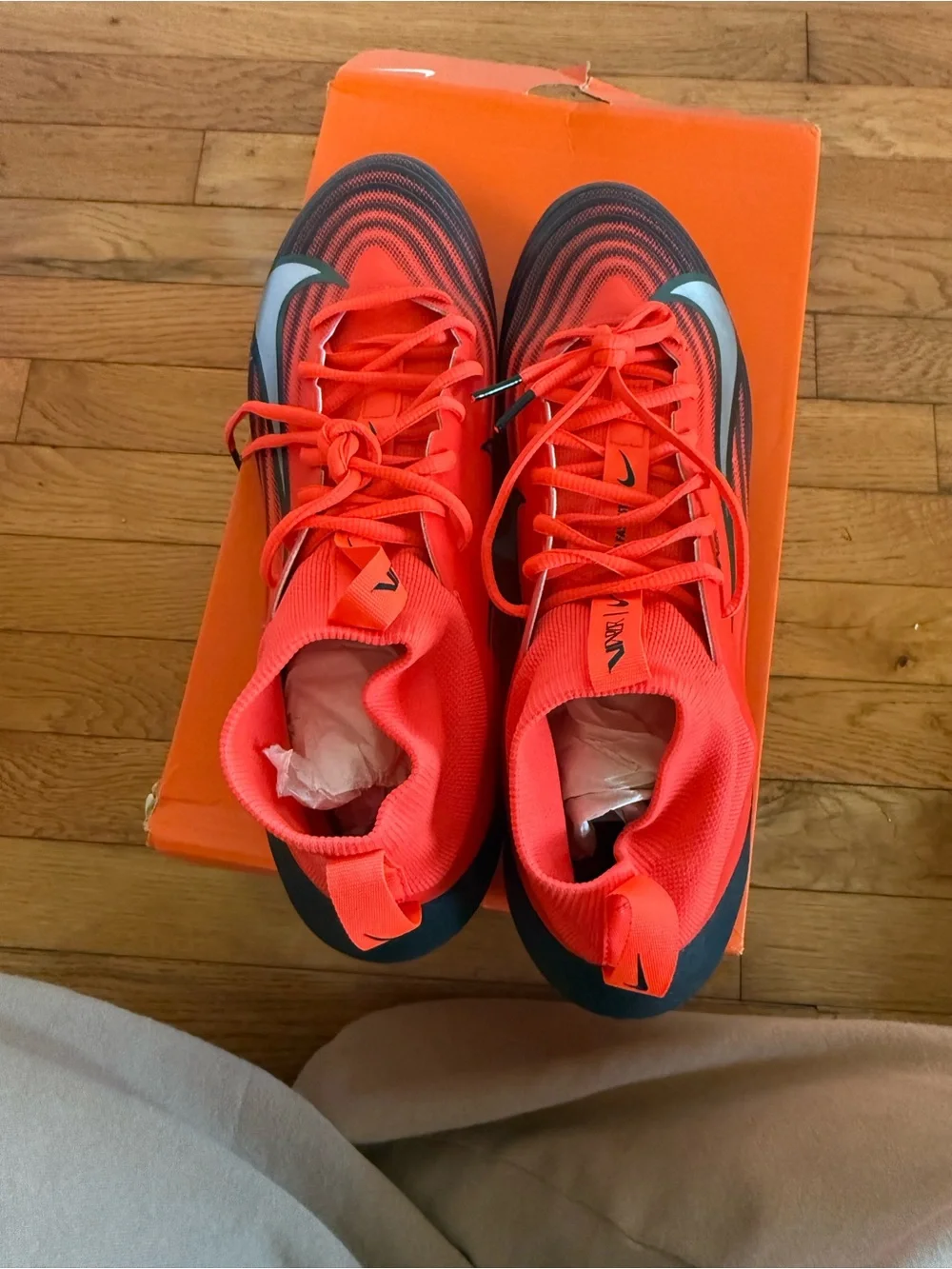 Nike Vapor Pro 1 Football cleats size 13.  New